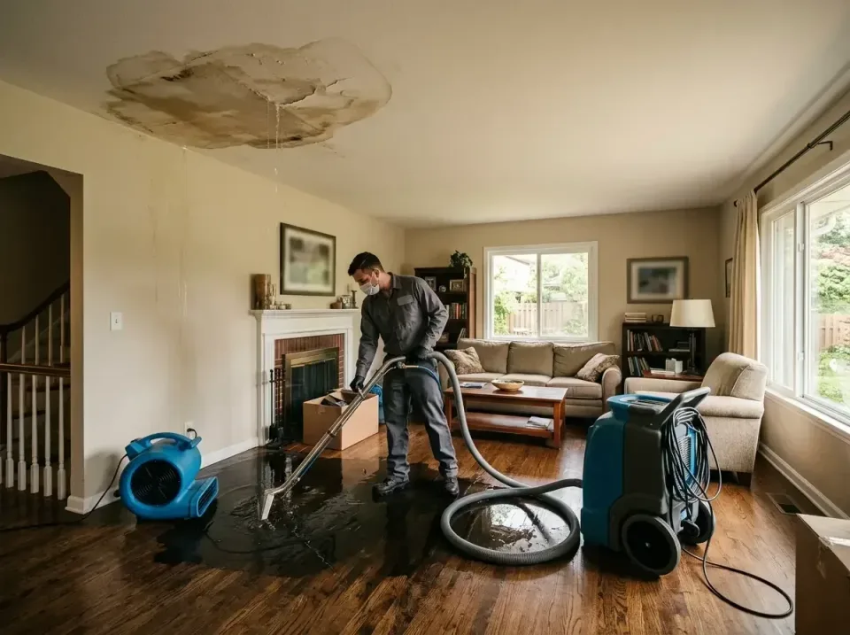 attic-pipe-burst-ceiling-drip-008 — frequently asked questions, Water Damage Restoration & Carpet Care in Halfway House, PA